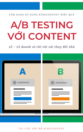 hướng dẫn a/b testing content